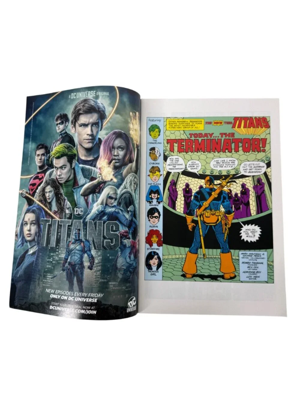 The‎ New Teen Titans #3 DC Dollar Comics Reprint 1st Deathstroke 2020